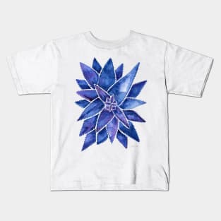 Navy Aloe Vera Kids T-Shirt